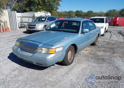 2002 Mercury Grand Marquis Ls from USA, damaged, VIN 2MEFM75W72X645557